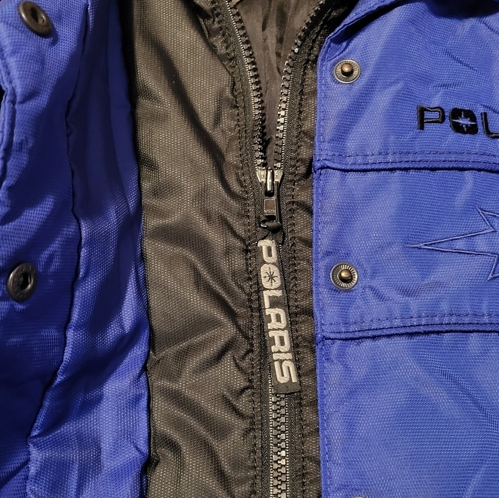 Vintage Polaris Snowmobile Parka Women’s Medium Thinsulate Thermolite Plus C84 - Picture 8 of 12